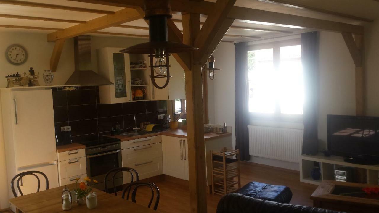 Ferienwohnung Mit Fitness ライプツィヒ エクステリア 写真