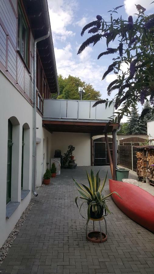 Ferienwohnung Mit Fitness ライプツィヒ エクステリア 写真